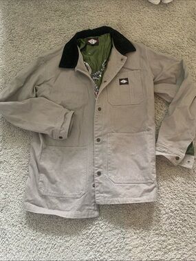Men’s Lg- INDEPENDENT khaki shacket